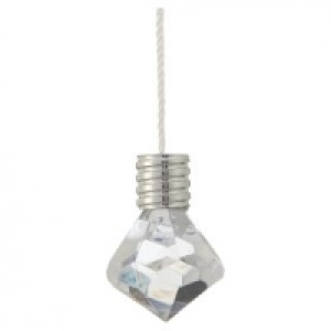 Asda George Home Clear Bling Diamante Light Pull
