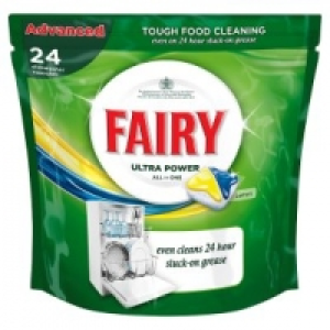 All In One Lemon Dishwasher Tablets £4.00