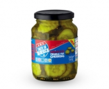 Crinkle Cut Gherkins