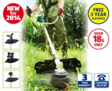 2-in-1 Petrol Grass Trimmer/Brush Cutter