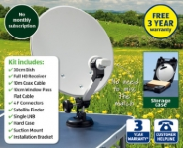 Aldi  HD Portable Satellite Kit