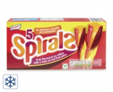 Spirals Ice Lolly