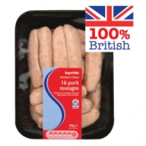 SuperValu Pork Sausages