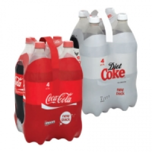 Coca Cola 4 Pack Standard, Diet