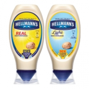 Hellmanns Squeezy Real Mayonnaise, Light Mayonnaise