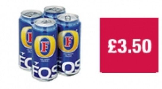 Fosters Lager Cans £3.50