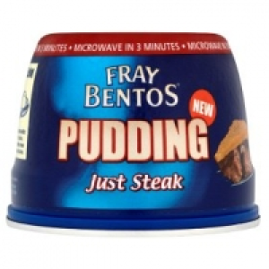 Just Steak Pudding £2.00