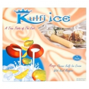 Mango Ice Lollies with Real Mangoes £2.50