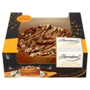 Sticky Toffee Celebration Cake £7.00