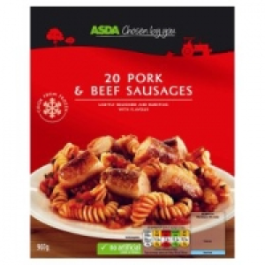 Asda Asda Chosen By You Pork & Beef Sausages