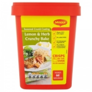 Maggi Lemon & Herb Crunchy Bake Seasoned Crumb Coating 1kg