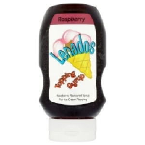 Lenados Raspberry Topping Syrup 12x585g £12.00