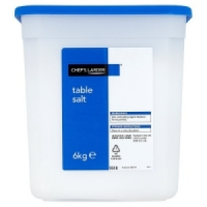 Chefs Larder Table Salt 6kg