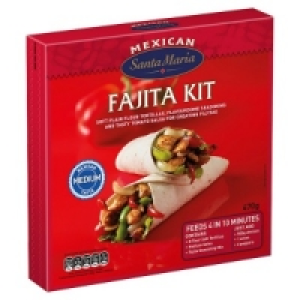 Santa Maria Mexican Fajita Kit Medium 470g