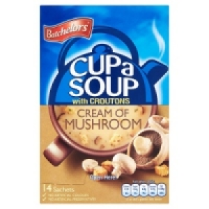 Batchelors Cup a Soup with Croutons Cream of Mushroom 14 Sac £6.29