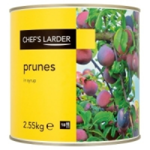 Chefs Larder Prunes in Syrup 2.55kg