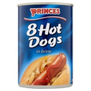 Princes Hotdogs 12X8s