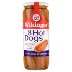 Wikinger Hot Dogs Bockwurst Style in Brine 6x8x1030g