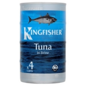 Kingfisher Tuna Chunks in Brine 4x160g