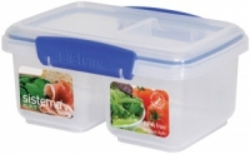 Sistema Split Rectangular Food Container 1 LTR
