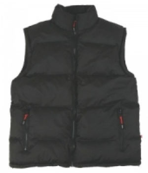 Lee Cooper Reversible Gilet Black/Grey