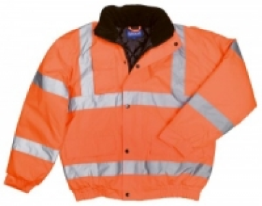 Makro  Biloxxi Hi Vis Bomber Jacket Orange