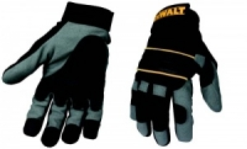 Dewalt Gel Palm Work Glove Black / Yellow