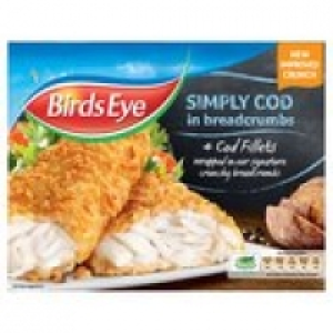 Birds Eye Simply Cod In Crumbs
