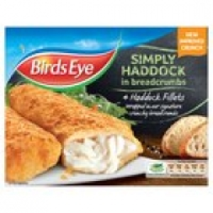 Birds Eye Simply Haddock In Crumbs