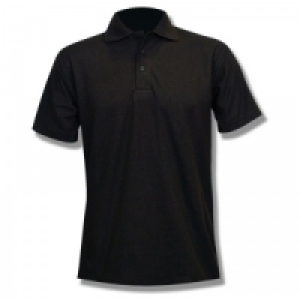 Polo Shirt Black Large