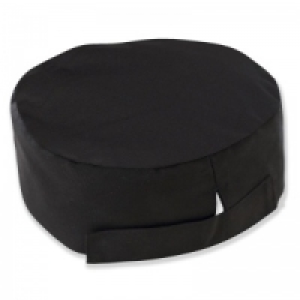 Skull Cap Velcro Black