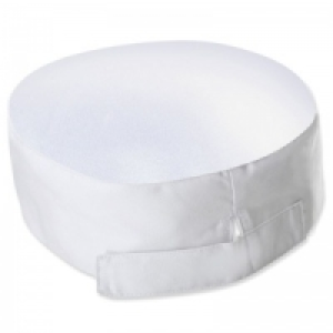 Skull Cap Velcro White