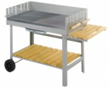 Horeca Select Profi Deluxe Steel Trolley BBQ