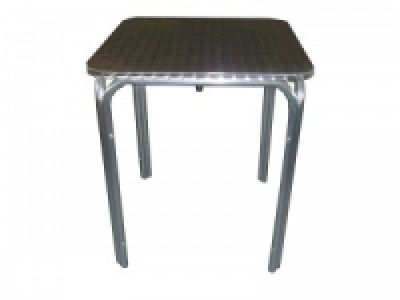 Aluminium Square Stackable Table 60cm