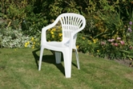 Scilla Resin Chair White