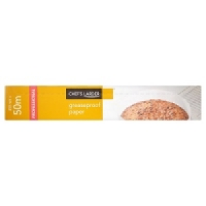 Chefs Larder Professional Greaseproof Paper 50m