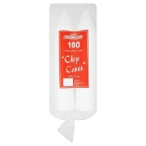 Caterpack Foam Chip Cones 1X100S
