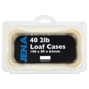 Jena 40 2lb Loaf Cases 190 x 89 x 64mm