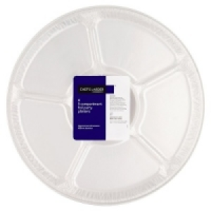 Chefs Larder 4 5 Compartment Foil Party Platters