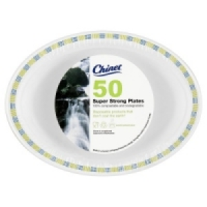 Chinet Duet Oval Plates 50S