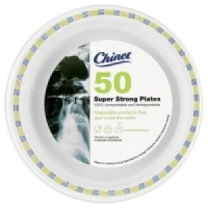 Chinet Duet Plates 17cm 50S