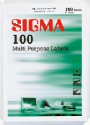 Makro Sigma Sigma Labels A4 100 14To Vie