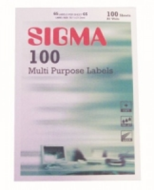 Sigma Labels Pack 100 65 To View A4