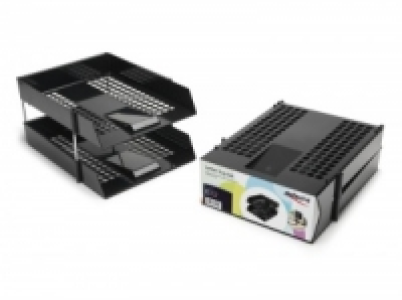 Deflecto Letter Tray X2