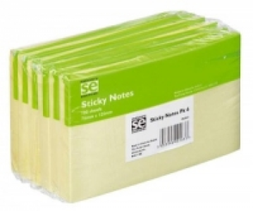Stationery Essentials Sticky Notes 6 Pack