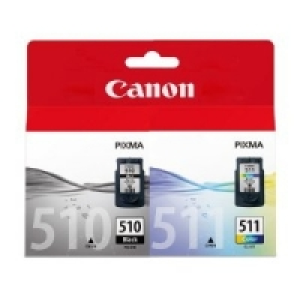 Canon PG-510/CL-511 Black & Colour Twin Ink 2Pk