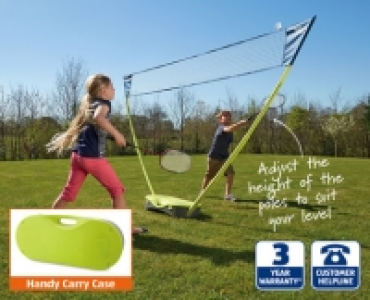 Badminton Set With Pop-Up Net