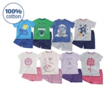 Childrens Shorty Pyjamas