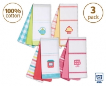 Embroidered Tea Towels