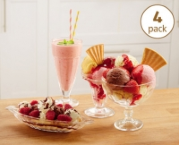 Ice Cream Dishes/Milkshake Glasses £3.99